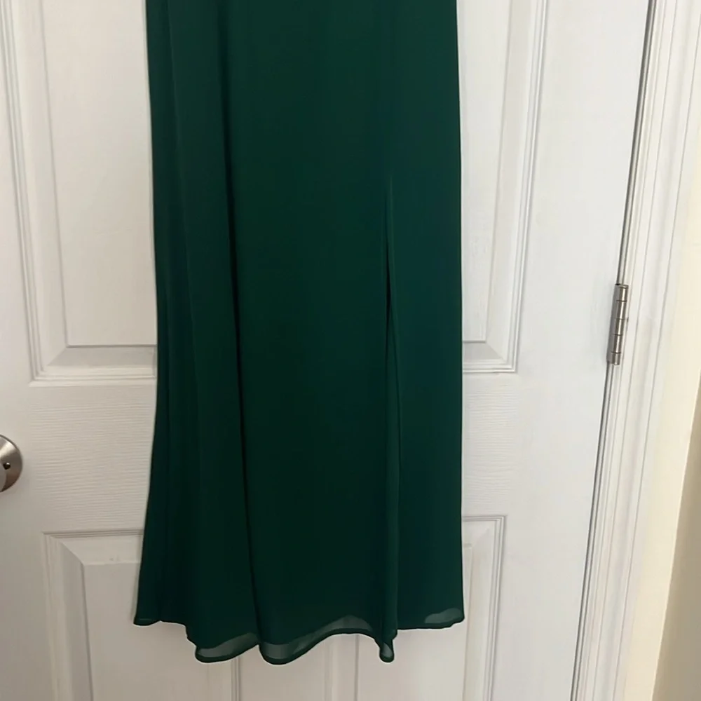 Vintage Reformation TWILIGHT Dress in Emerald Green, US 4 - Picture 3 of 5
